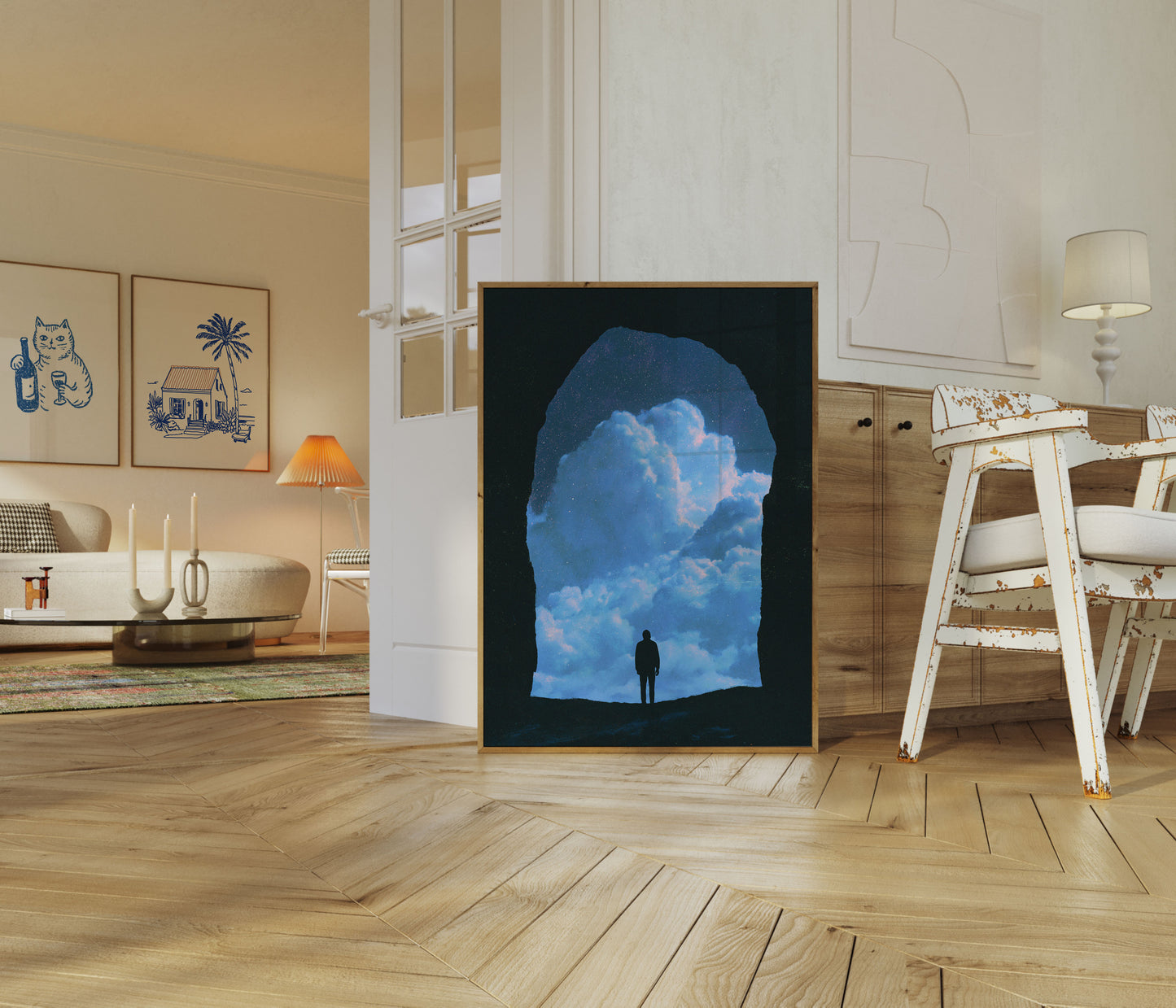 Gateway to the Clouds Poster
