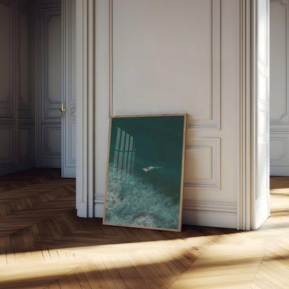 Solitary Wave Rider Poster