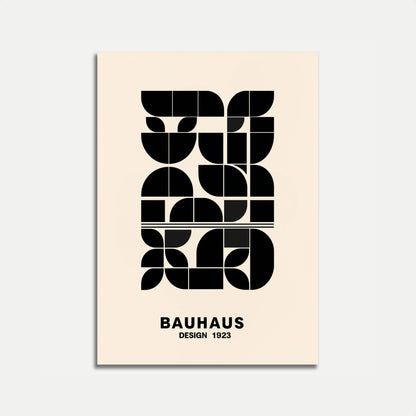 Bauhaus Geometric Abstract Poster