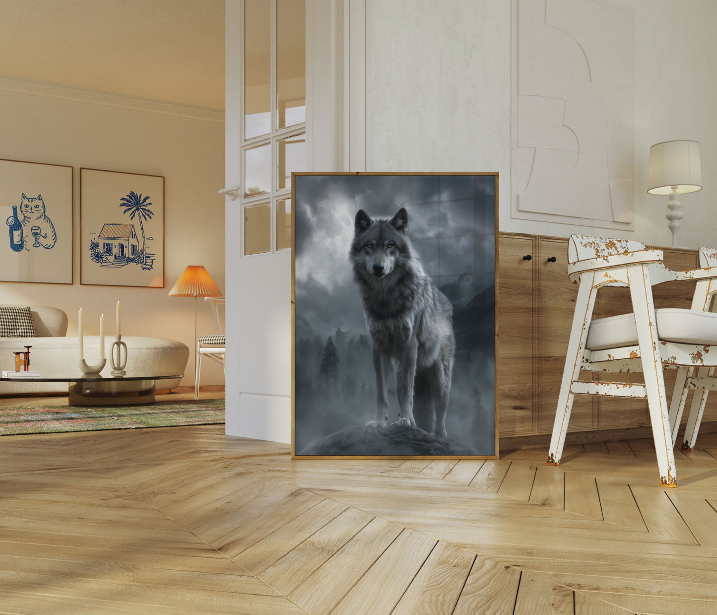 Lone Wolf Mountain Wilderness Poster