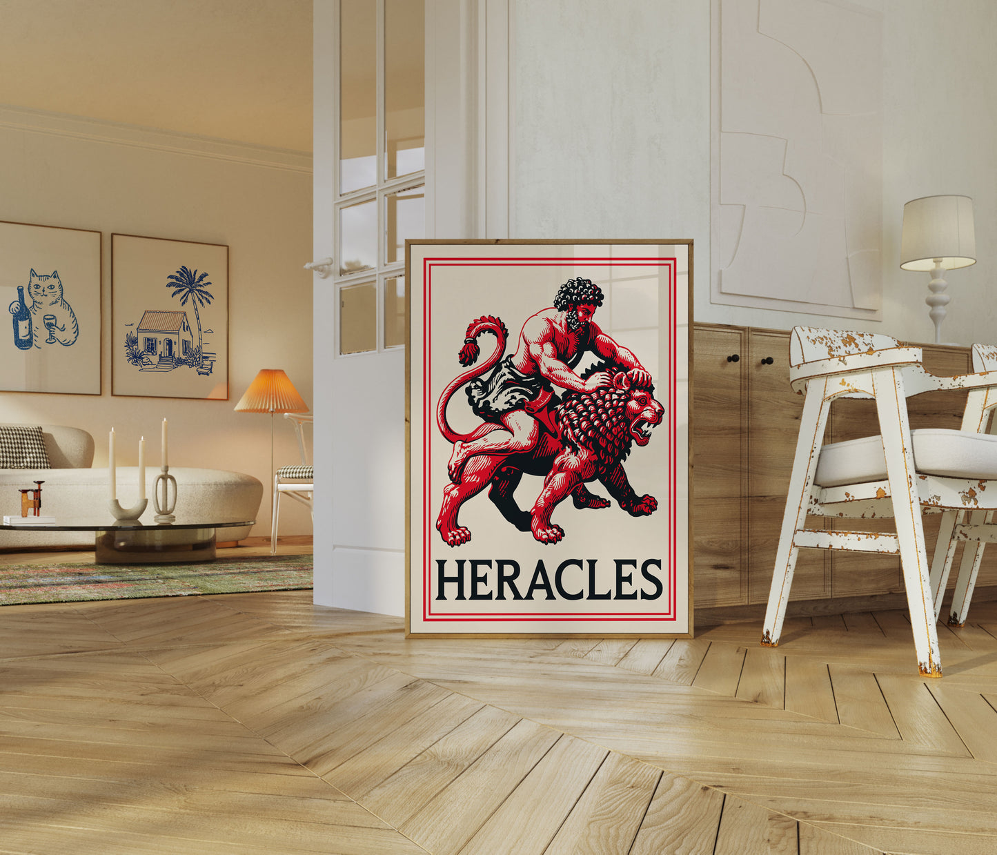 Poster di Eracle e il Leone