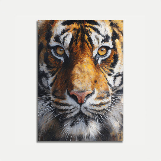 Tiger Face Close-Up Poster