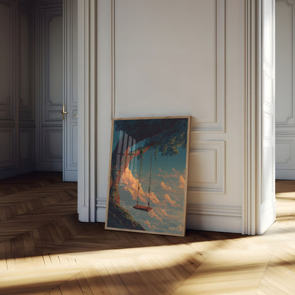 Dreaming Above the Clouds Poster