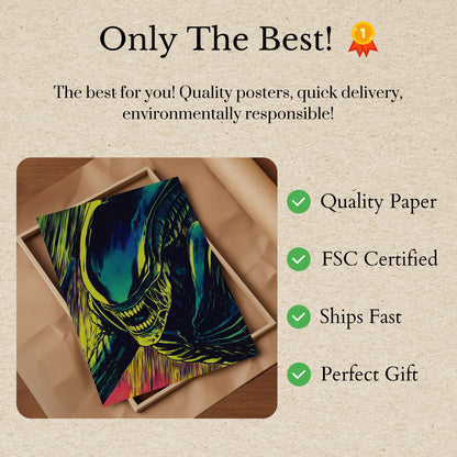 Alien Xenomorph Nightmare Poster