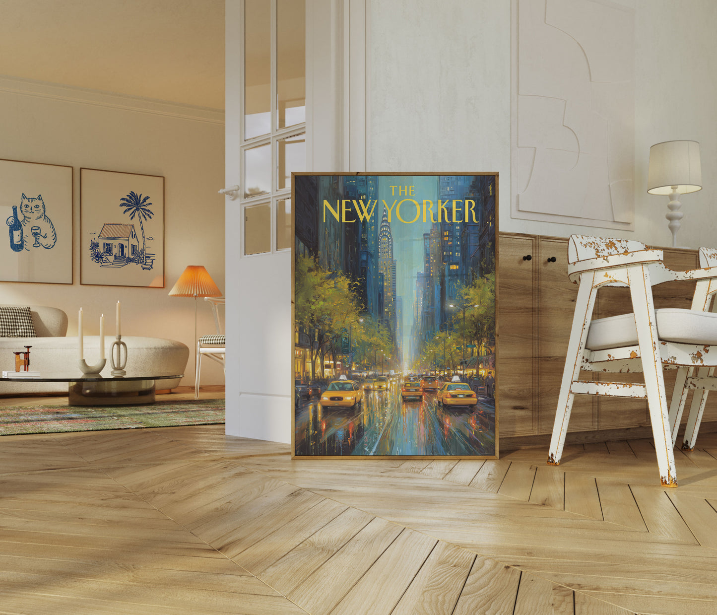 New York City Twilight Poster