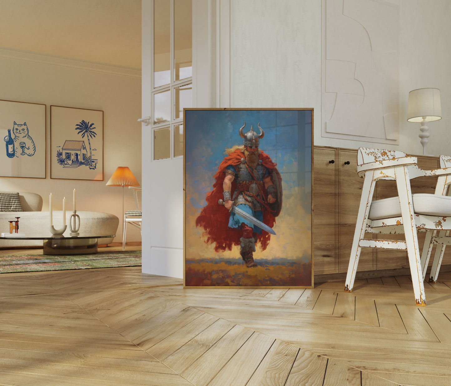 Mighty Viking Warrior Poster