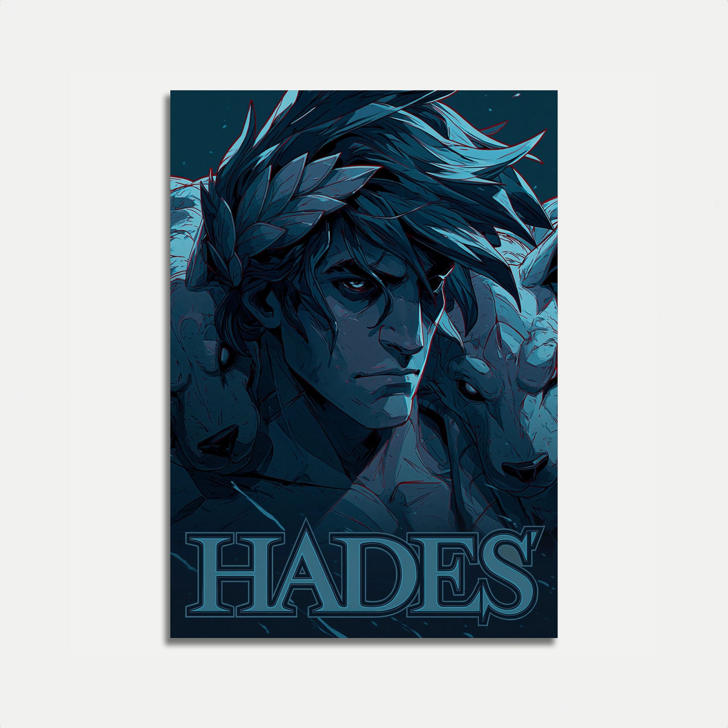 Hades Bůh podsvětí plakát