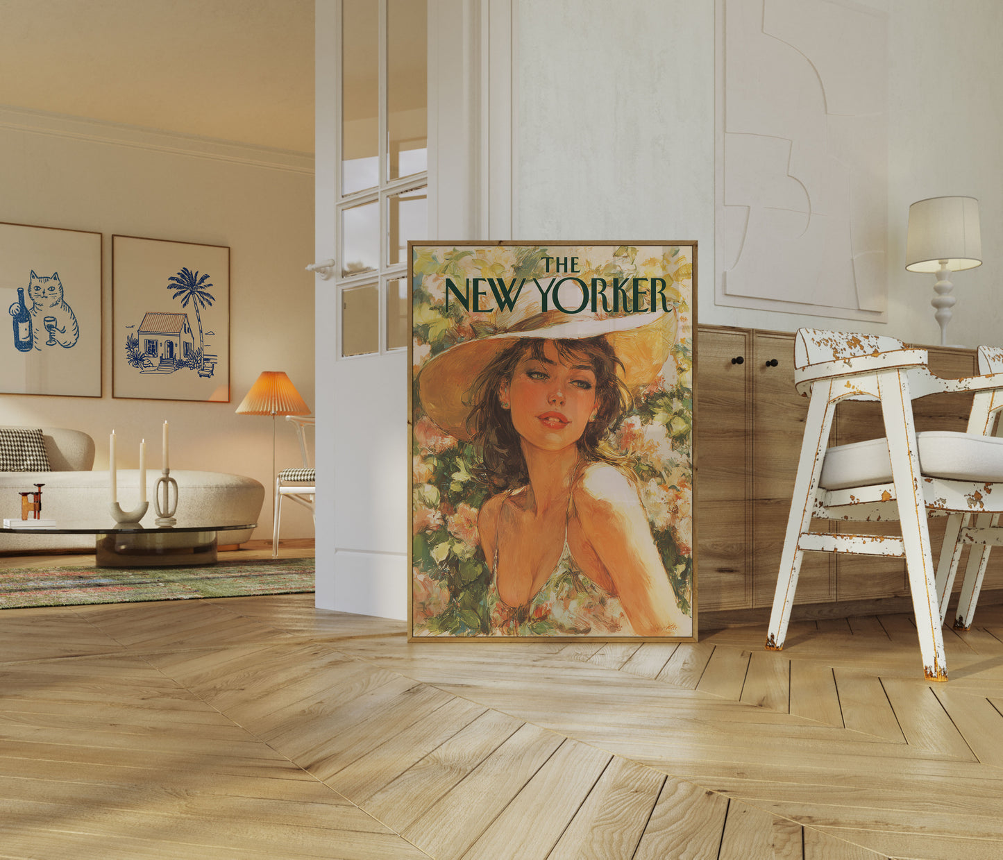 Summer Elegance New Yorker Poster