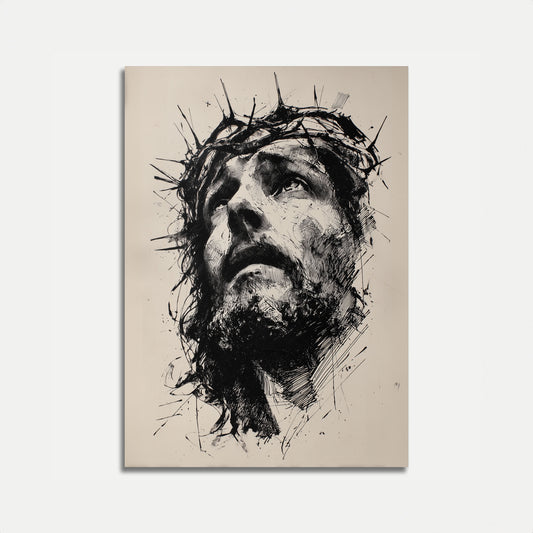 Crown of Thorns Religious Poster