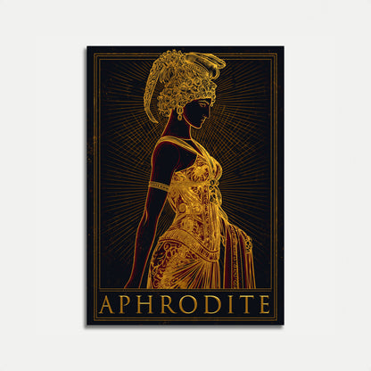 Aphrodite Greek Goddess Poster
