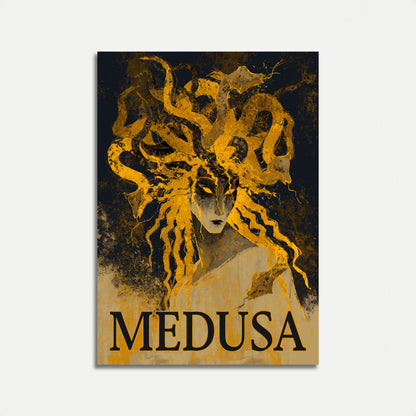 Medusa Mythological Creature Poster