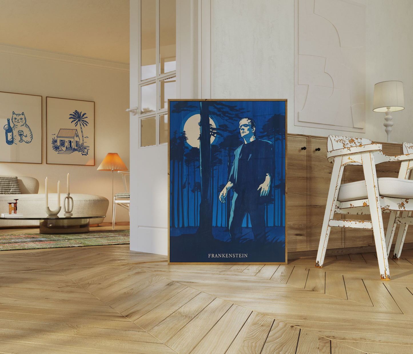Plakat: Frankenstein – Klasyczny Potwór