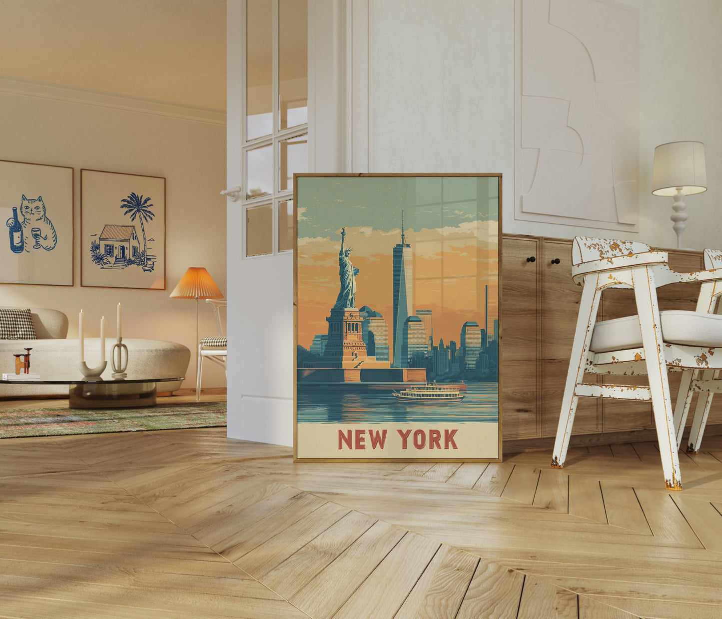 New York City Skyline Poster