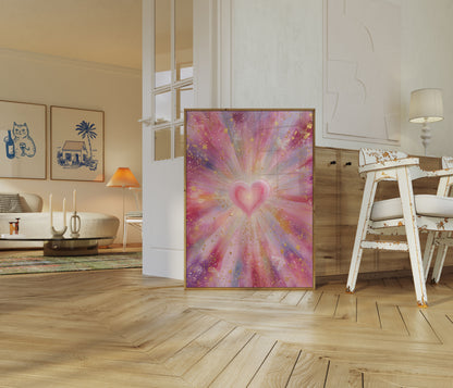 Heart of Love Radiance Poster