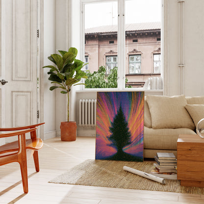 Cosmic Energy Tree Poster
