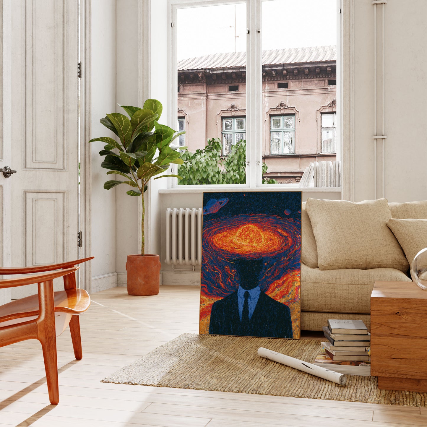 Cosmic Mind Explosion Poster