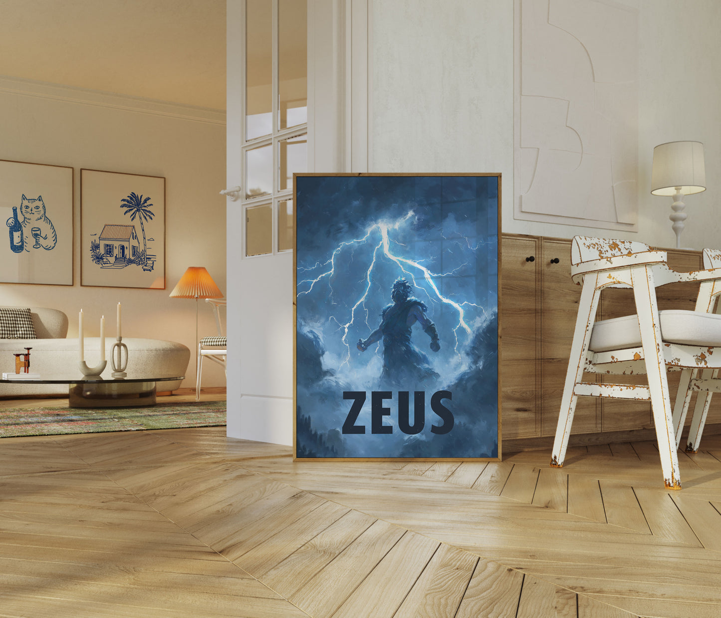 Zeus, Bůh hromu plakát