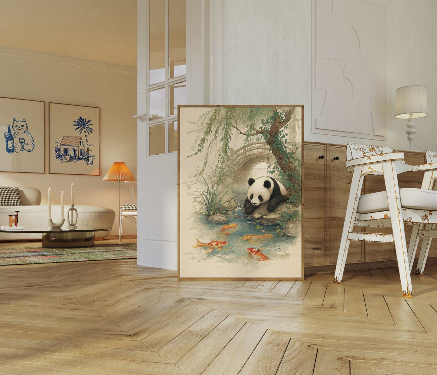 Poster del Panda presso il Ruscello