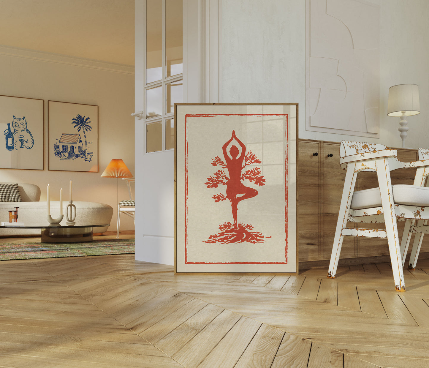 Tree of Yoga Balance Poster