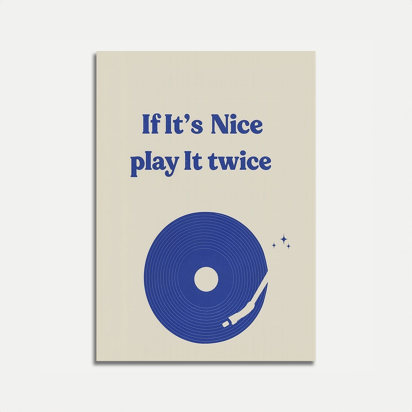 Vintage Vinyl Music Lover Poster