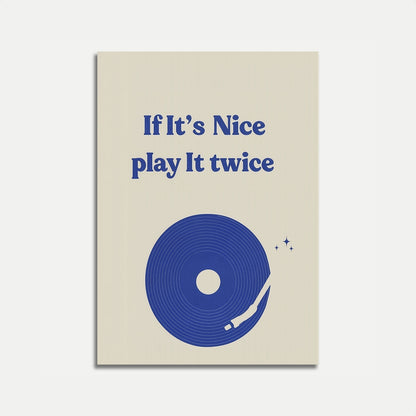 Vintage Vinyl Music Lover Poster