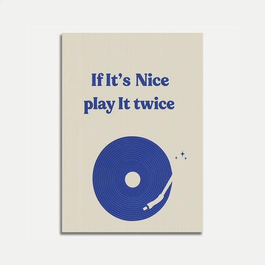 Vintage Vinyl Music Lover Poster