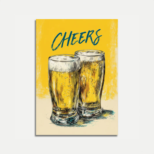 Golden Brew Cheers Poster