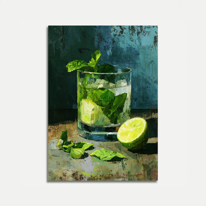 Poster Cocktail Mojito Fresco
