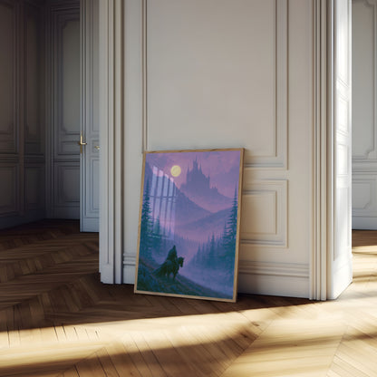Aventure du Chevalier au Château - Affiche