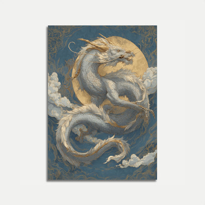 Celestial Dragon Harmony Poster