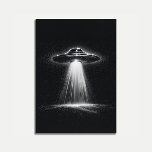 Cosmic Alien Encounter Poster