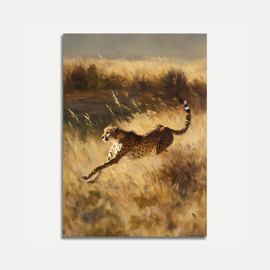 Póster de Swift Cheetah Wilderness