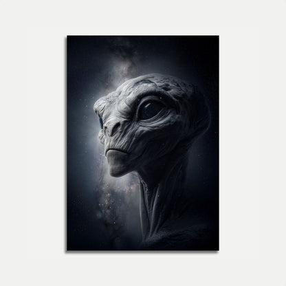 Cosmic Alien Encounter Poster