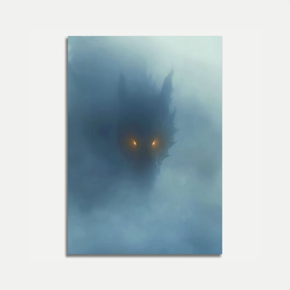 Mistige Demonische Poster