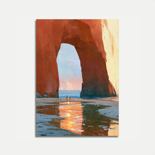 Majestic Coastal Arch Poster
