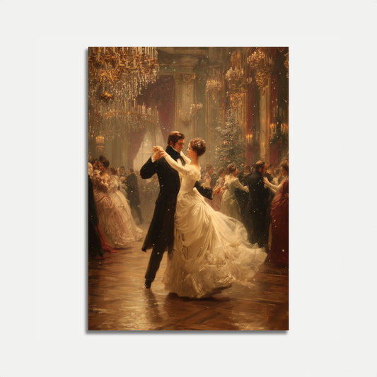 Elegant Winter Dance Poster