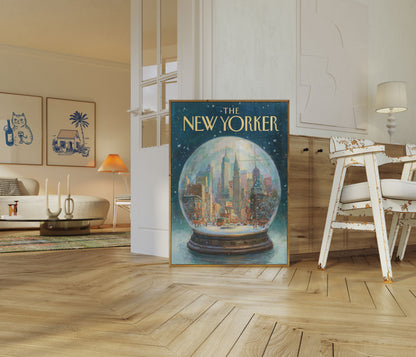 New York City Snow Globe Poster