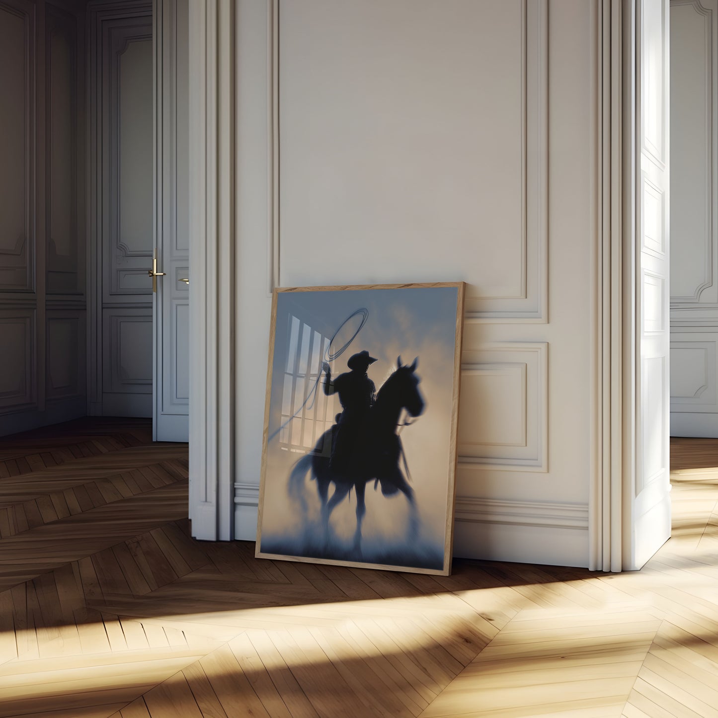 Wilder Westen Lasso-Reiter Poster