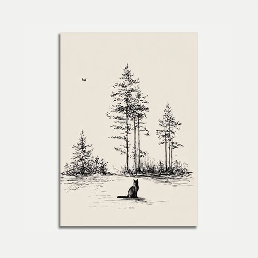 Lince nelle Zone Umide Poster
