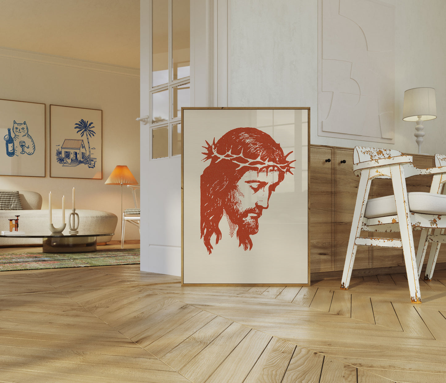 Crucifixion Crown of Thorns Poster