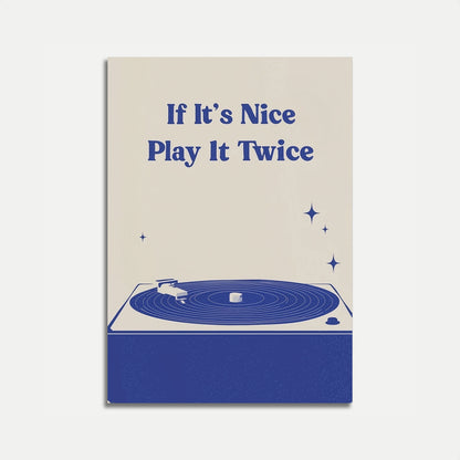 Vintage Vinyl Music Lover Poster