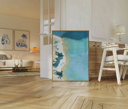 Poster Figure Spiaggia Costiera