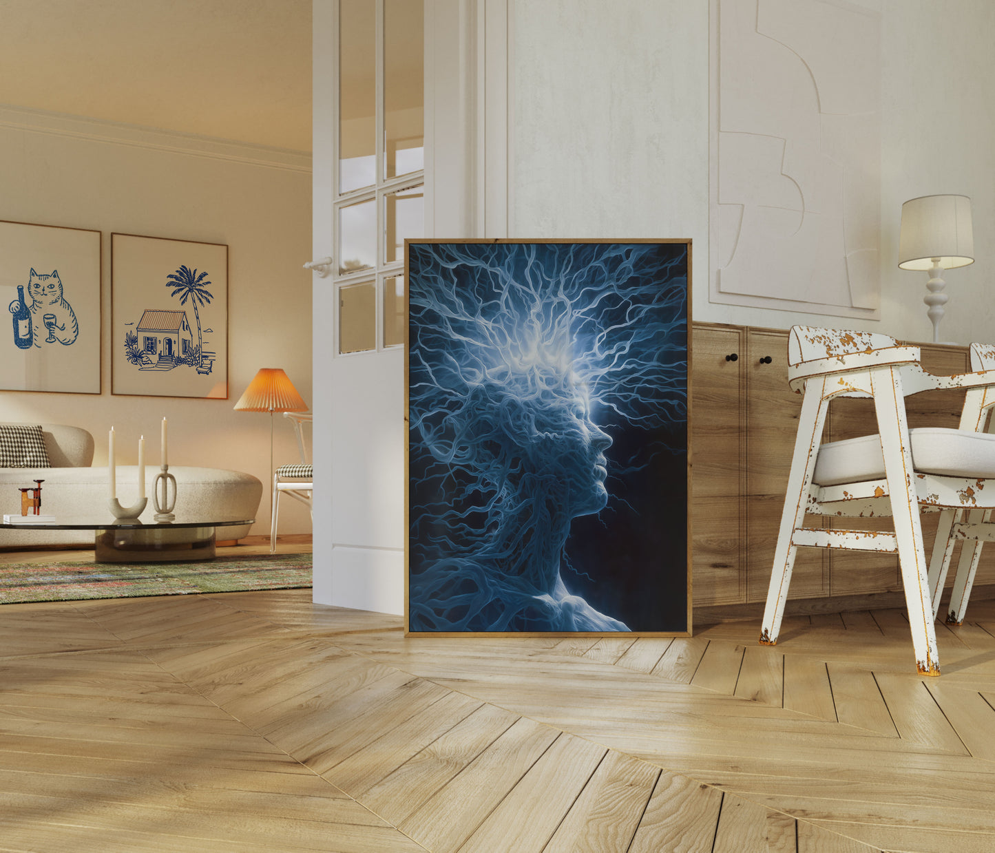 Ethereal Neural Network Poster