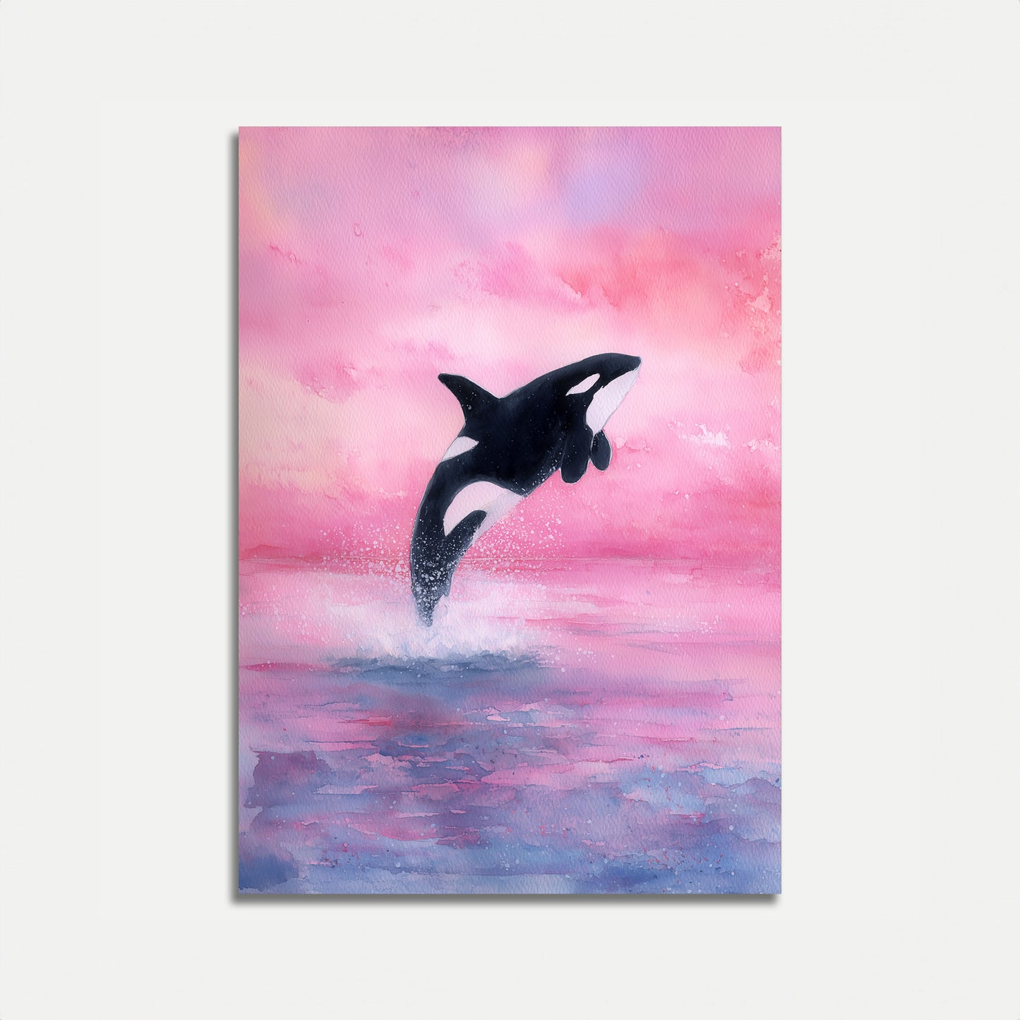 Majestic Orca Ocean Dance Poster