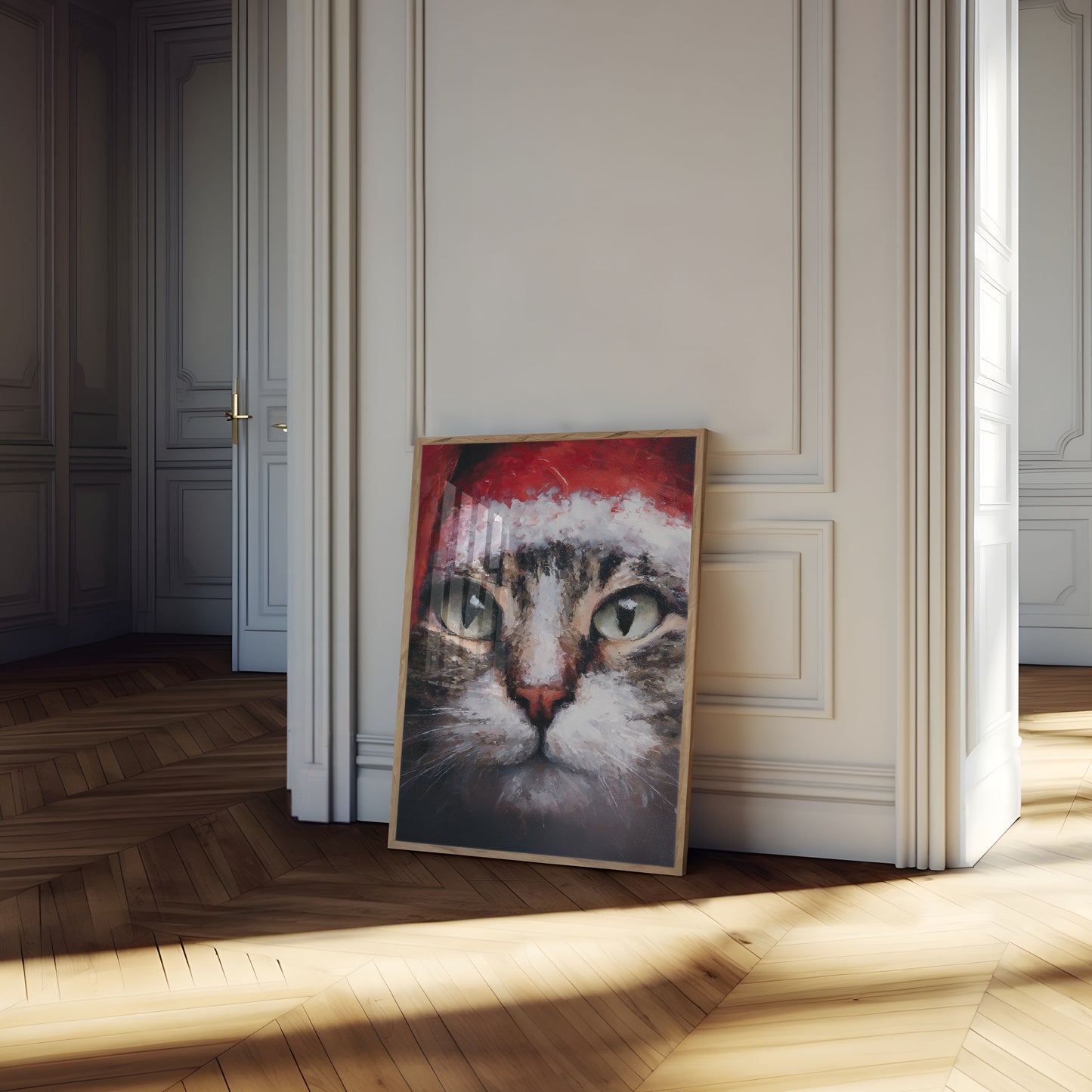 Intense Cat Eyes Poster