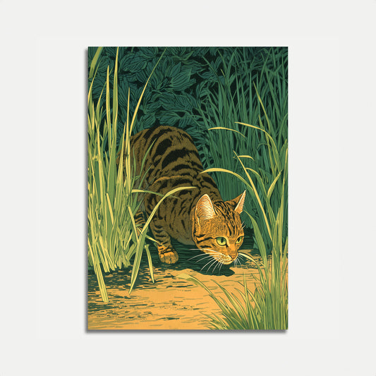 Katjagt i Mose Plakat