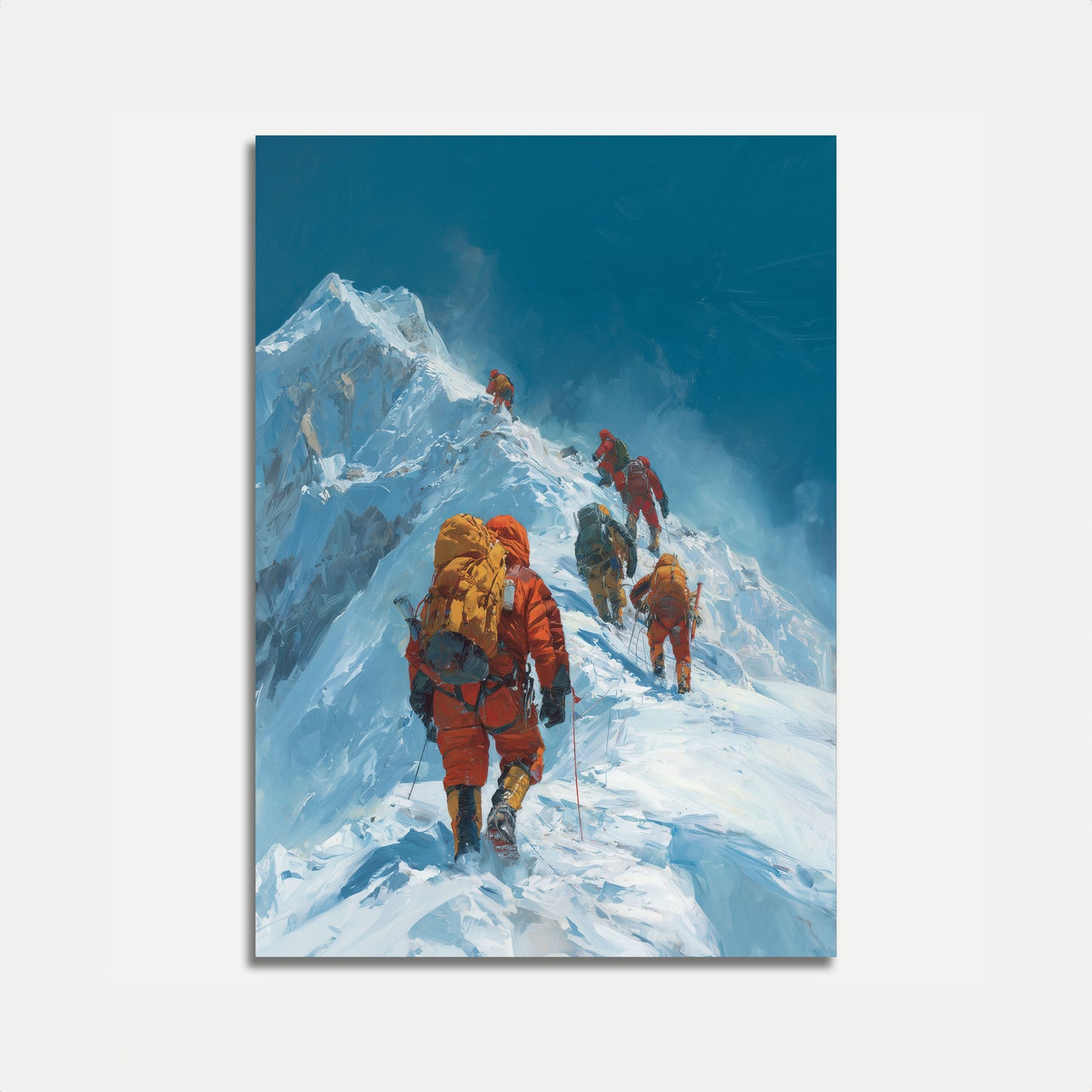 Everest Summit Expedition Poster