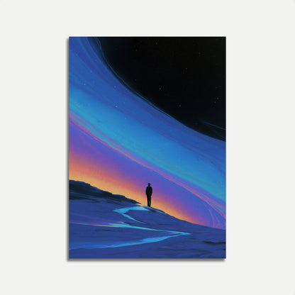 Cosmic Solitude Space Poster