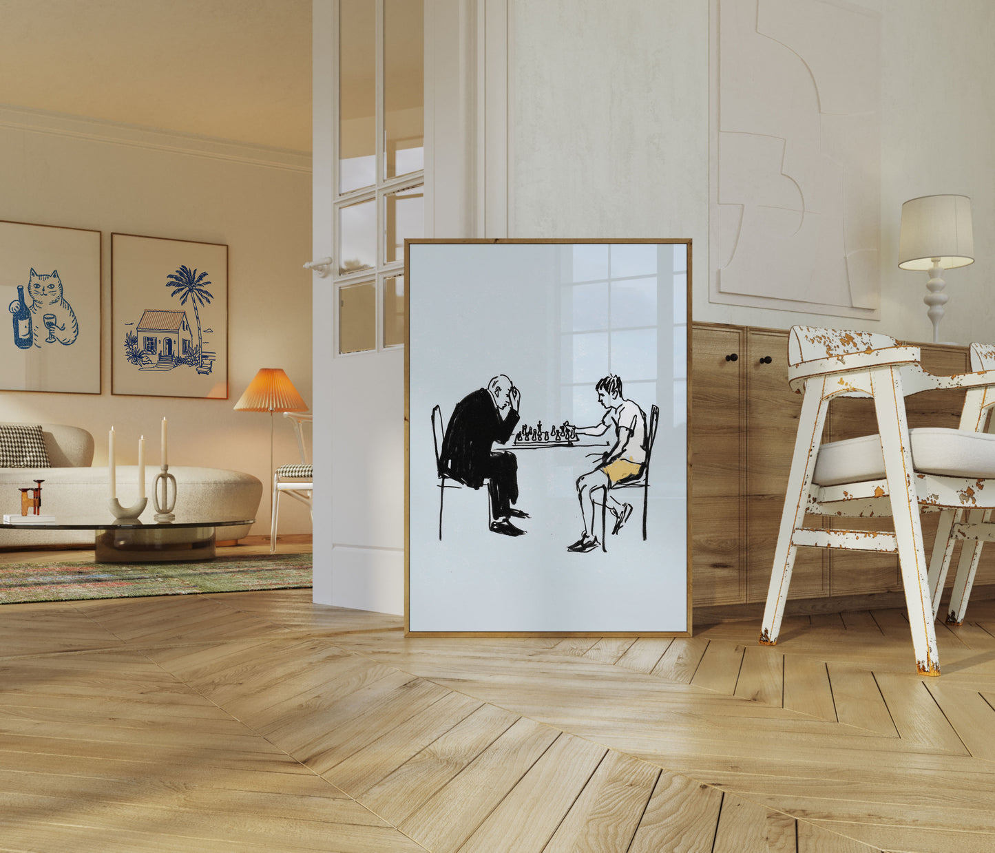 Schachmeister Strategieposter