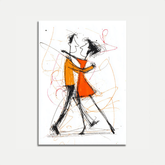 Dancing Duo in Motion Poster